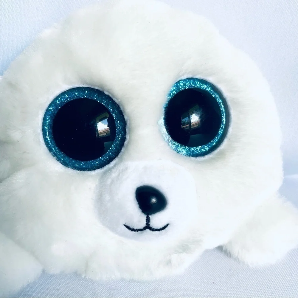 TY Icy Baby Seal Fashion Wallet Zip Closure for Kids, Girls and Boy